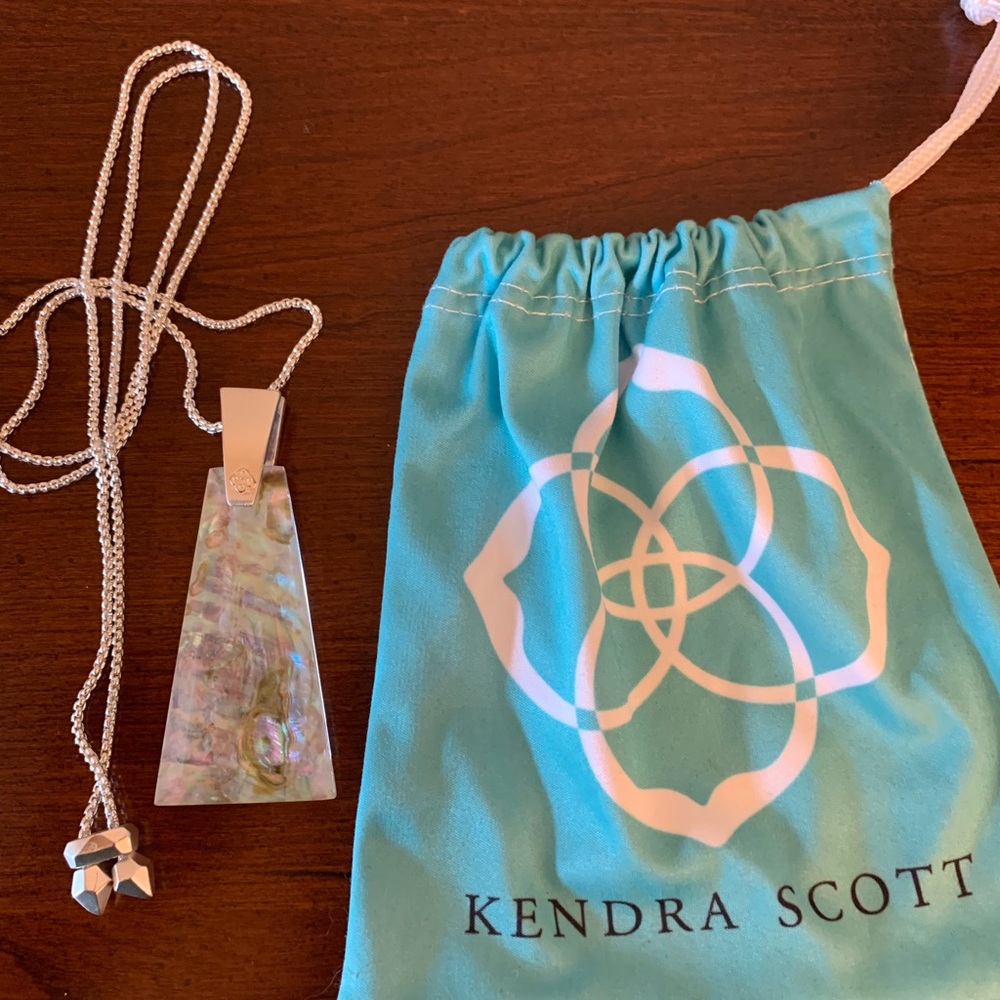 Kendra Scott Mother of Pearl Necklace-Adjustable